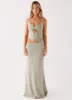 Jocelyn Maxi Dress - Sage sold by Peppermayo