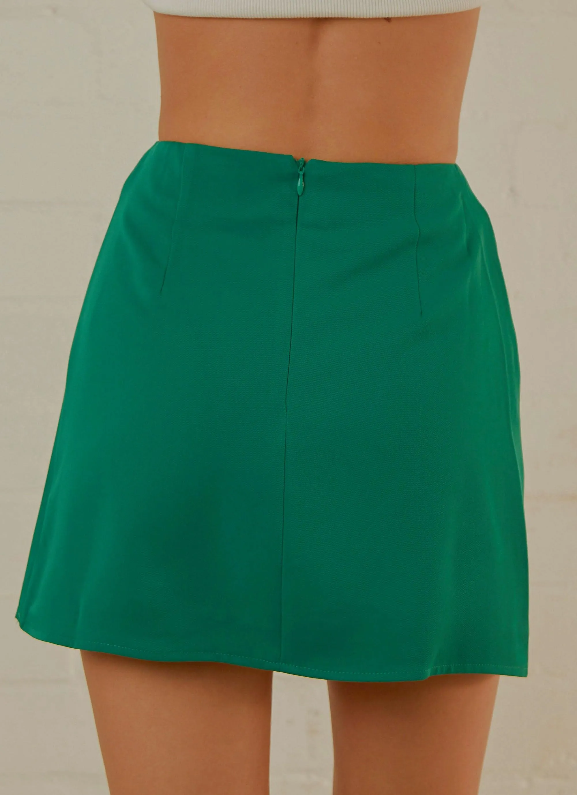 Vintage Town Mini Skirt - Jade Green sold by Peppermayo product image thumbnail 5