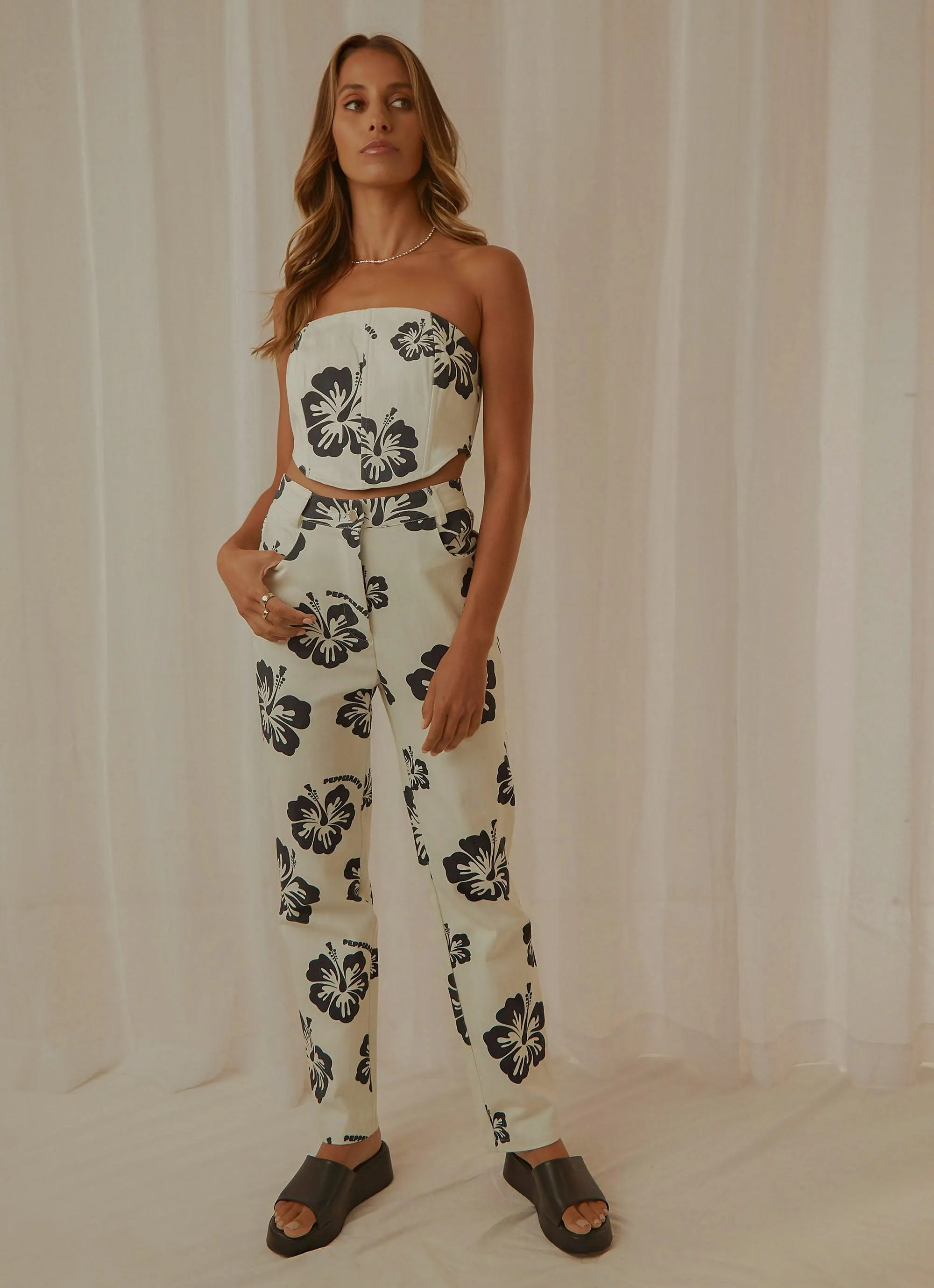 Tropicool Pants - Hawaiian Tropics sold by Peppermayo product image thumbnail 2