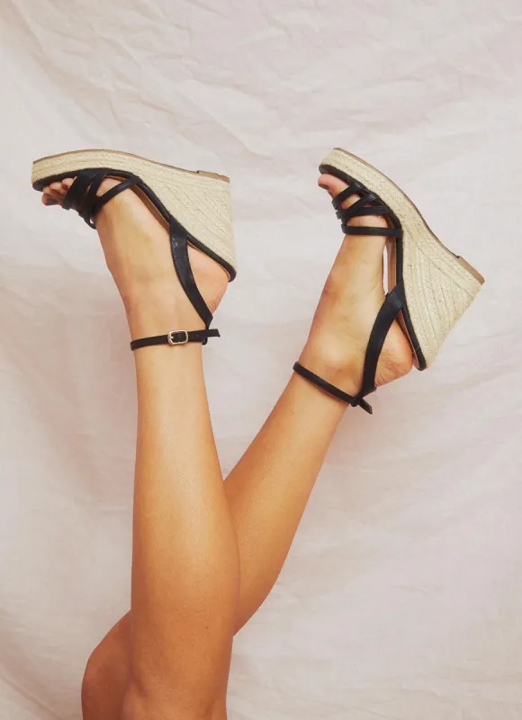 Alicante Heels - Black Smooth made by Peppermayo