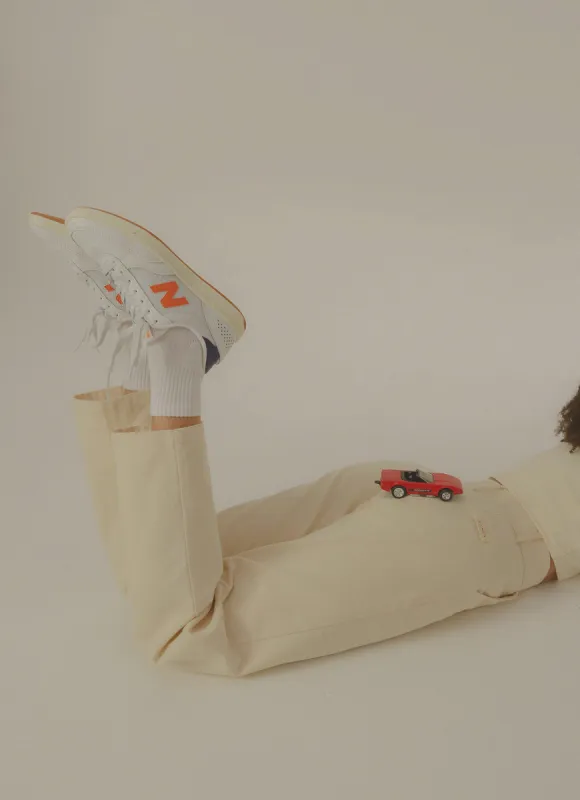 Endless Road Twill Pant - Creme sold by Peppermayo