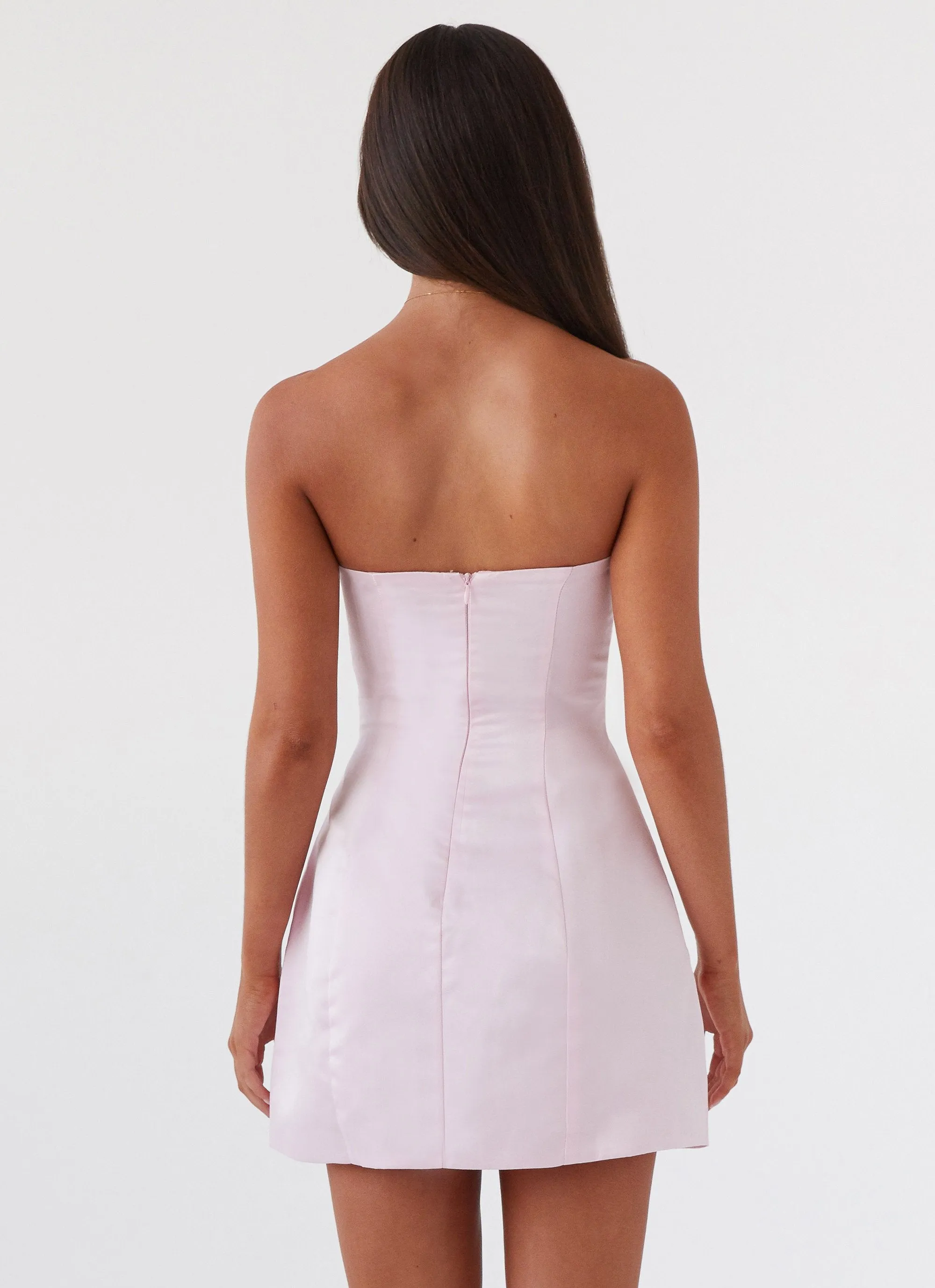 Girl Crush Bow Mini Dress - Pink sold by Peppermayo product image thumbnail 4