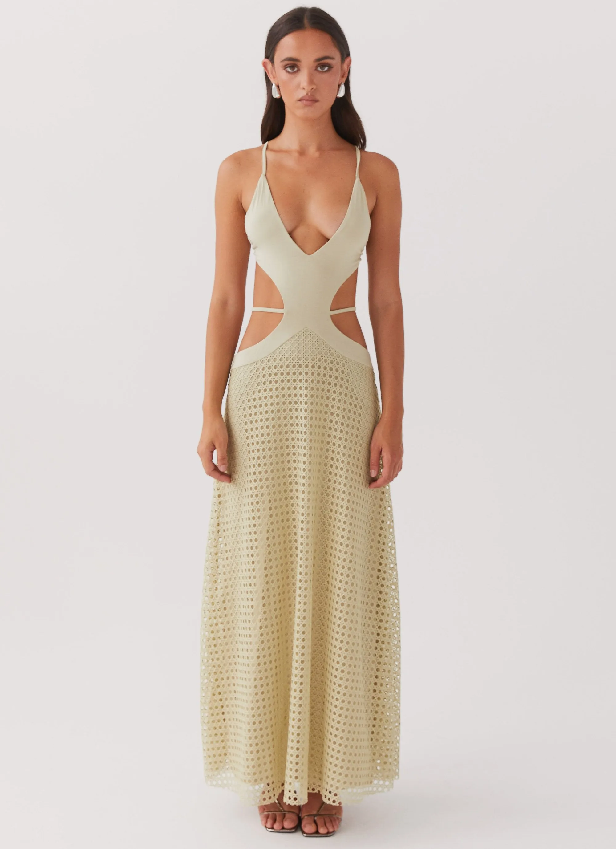 Enchanted Melodies Maxi Dress - Sage sold by Peppermayo product image thumbnail 3