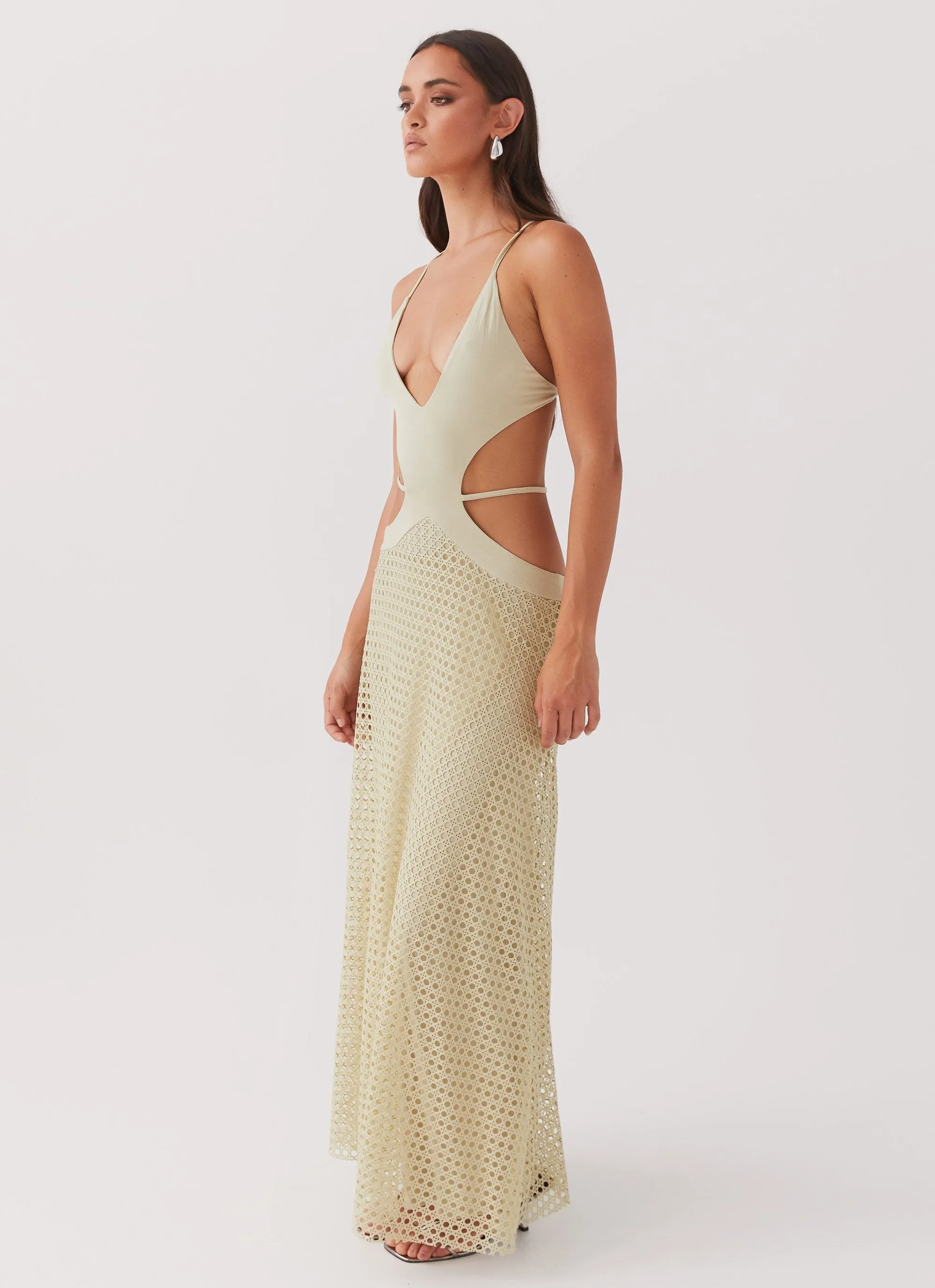 Enchanted Melodies Maxi Dress - Sage sold by Peppermayo product image thumbnail 4