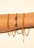 Mathilde Bracelet Set - Gold sold by Peppermayo