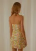 Champagne and Flowers Mini Dress - Blossom sold by Peppermayo