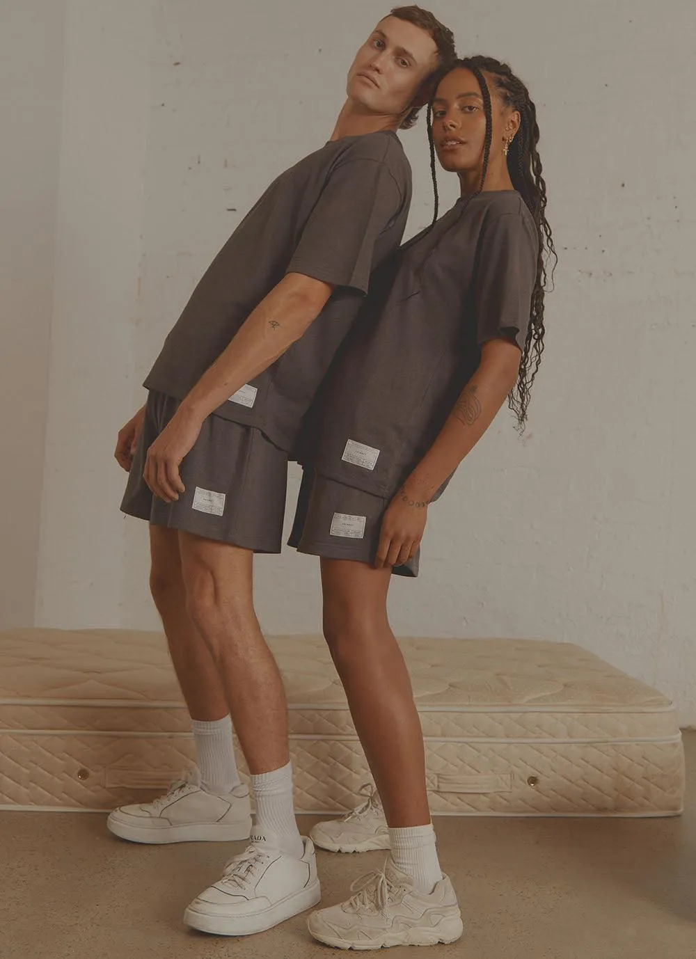 The Essential Tee - Faded Black sold by Peppermayo product image thumbnail 2