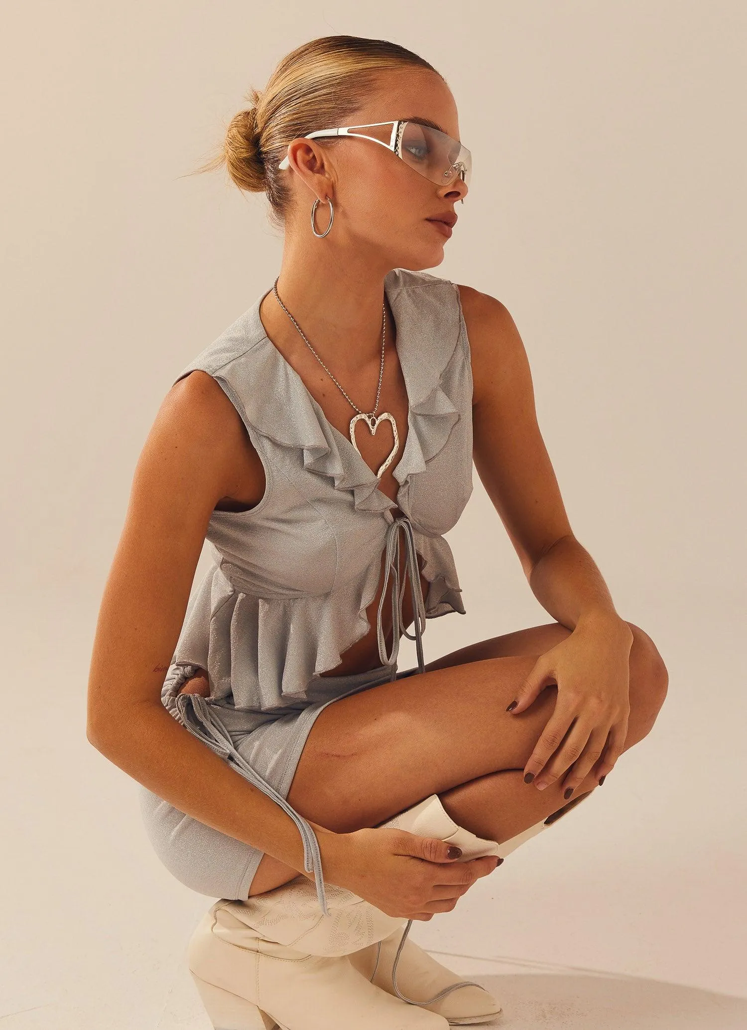 Love Sick Necklace - Silver sold by Peppermayo product image thumbnail 3