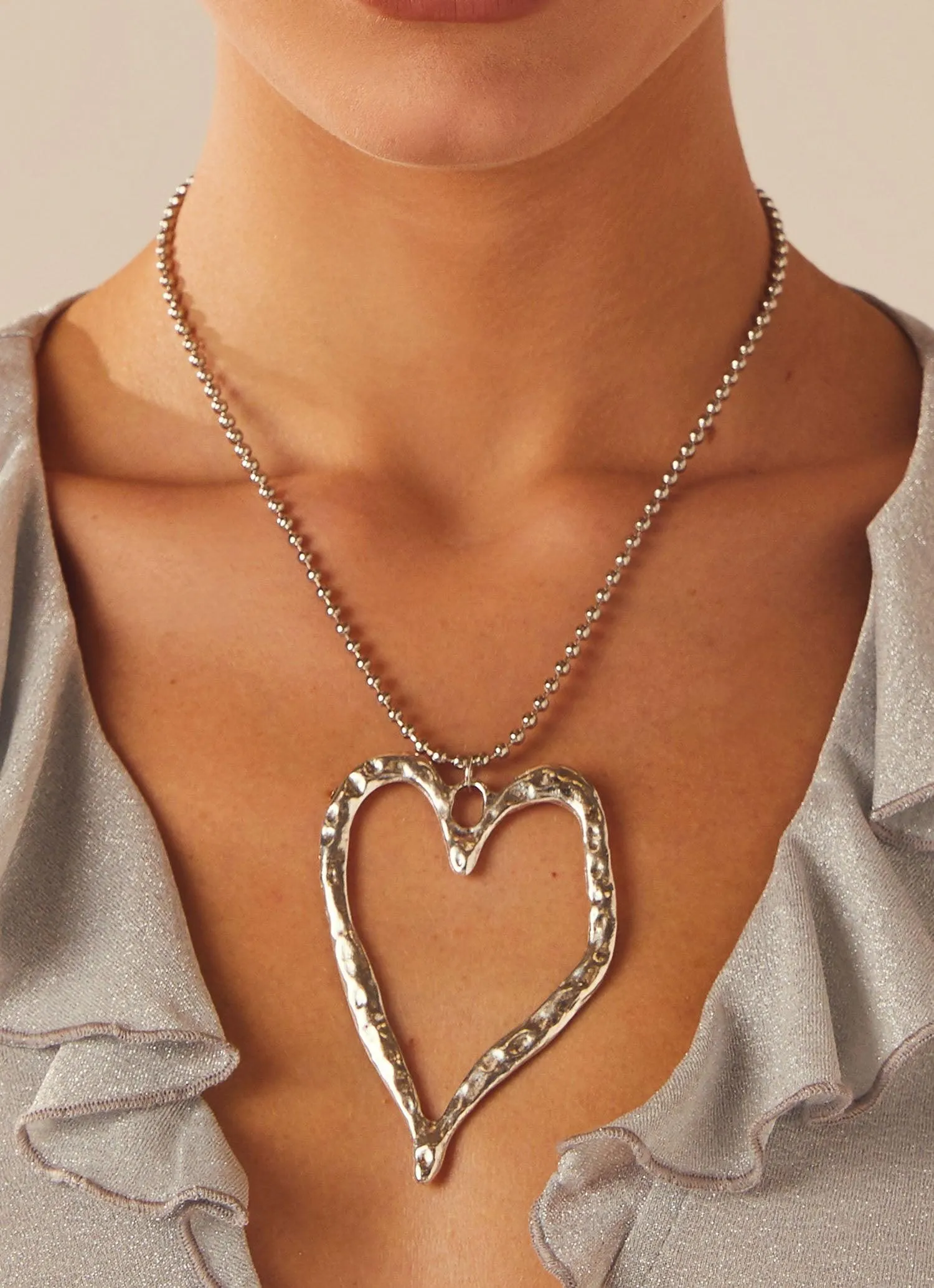 Love Sick Necklace - Silver sold by Peppermayo product image thumbnail 2