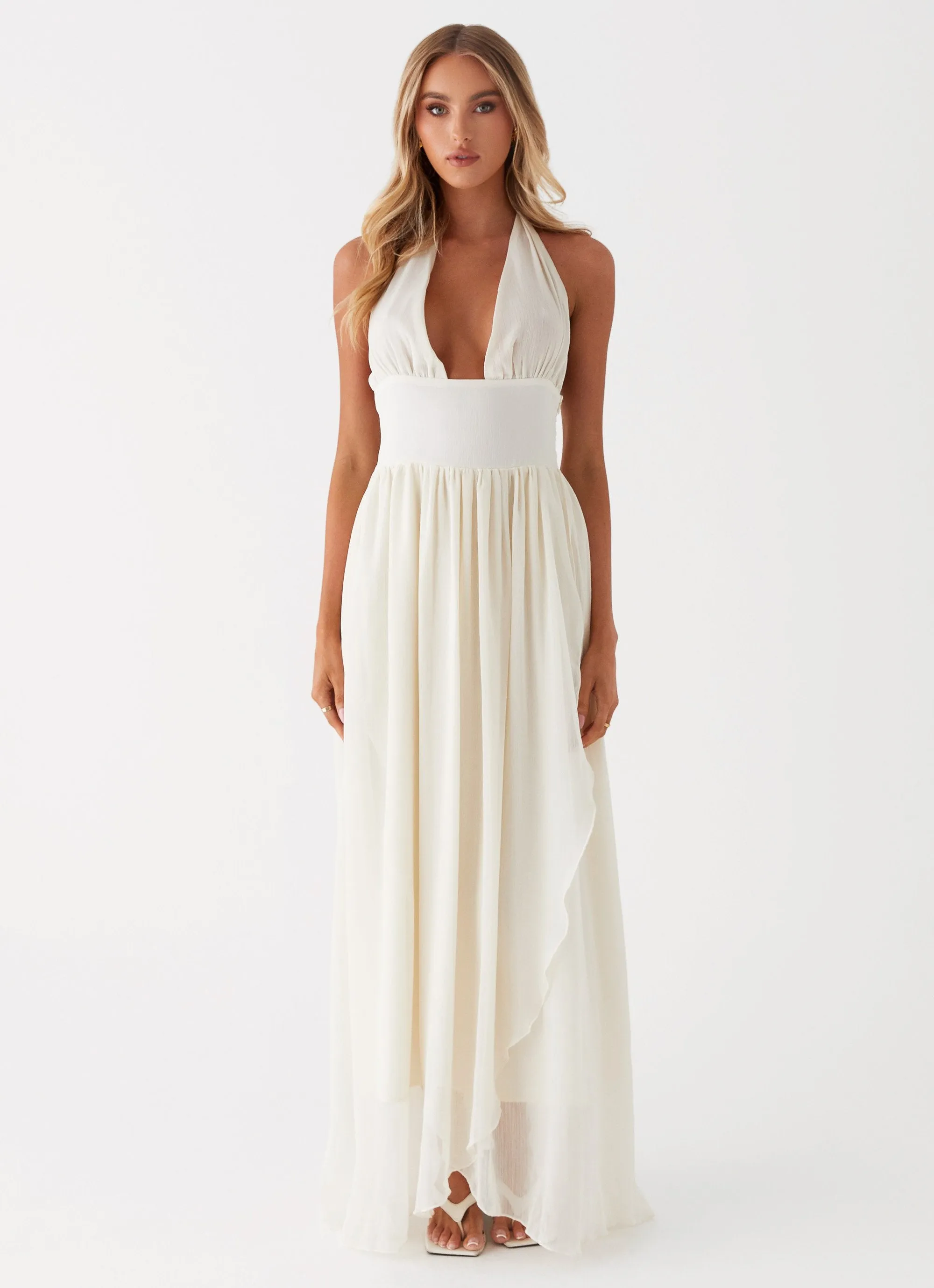 Somewhere New Maxi Dress - Ivory sold by Peppermayo product image thumbnail 2