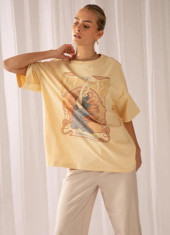 Shell Siren Tee - Sunlight made by Wrangler