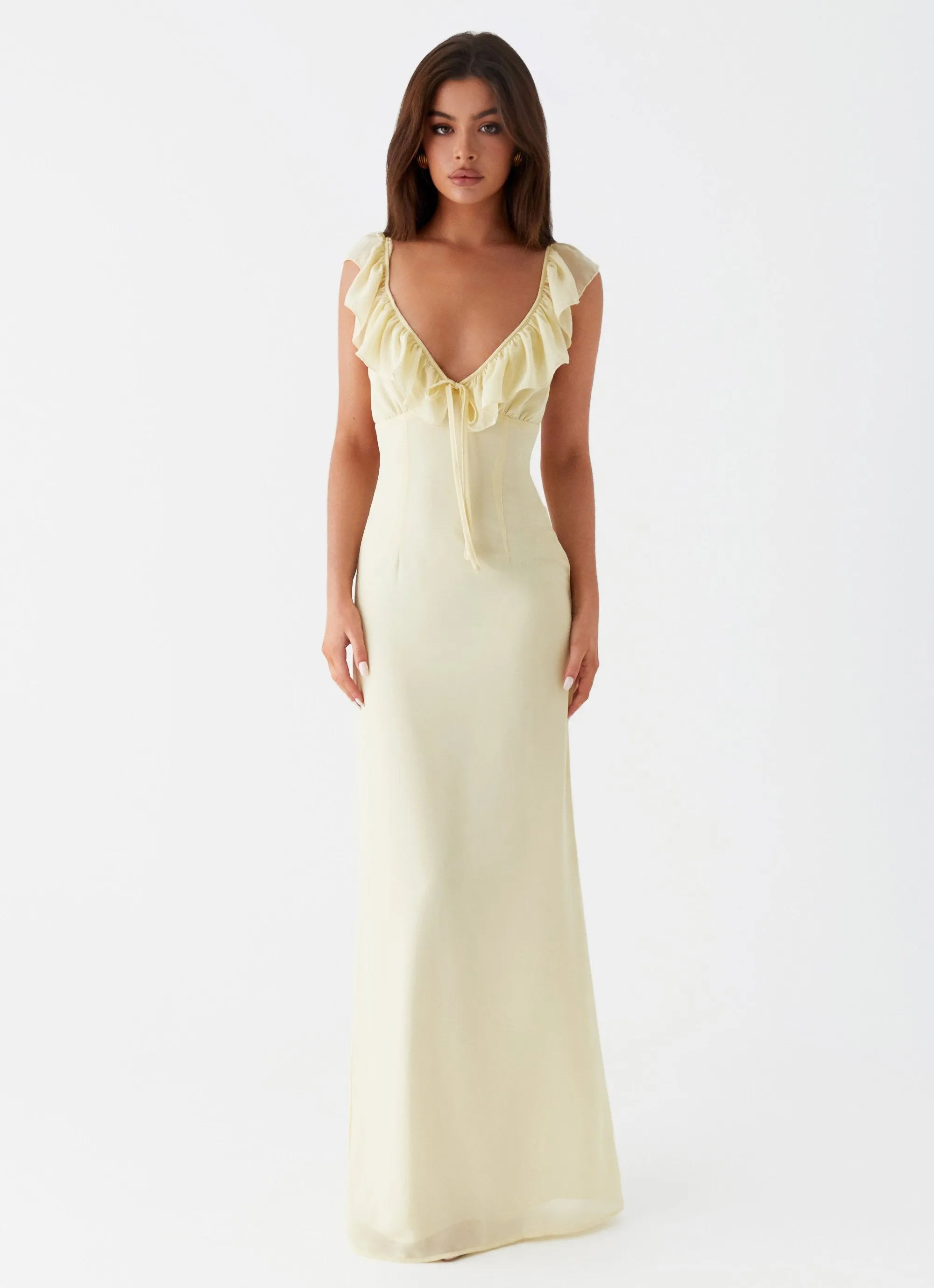 Silvie Maxi Dress - Yellow sold by Peppermayo product image thumbnail 3