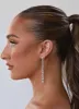 Elixir Diamante Earrings - Silver Stone sold by Peppermayo