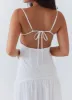 Myra Maxi Dress - White sold by Peppermayo