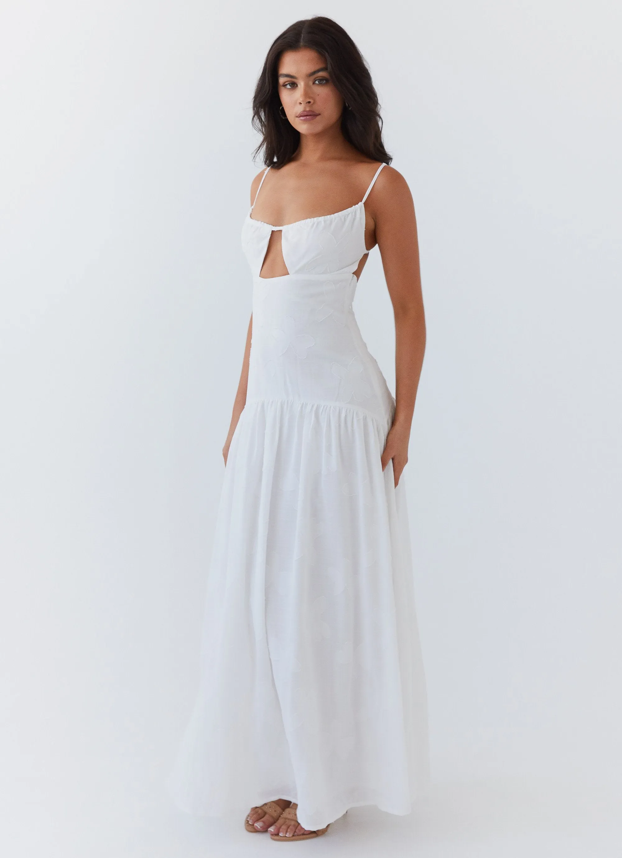 Myra Maxi Dress - White sold by Peppermayo product image thumbnail 2