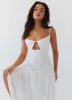 Myra Maxi Dress - White sold by Peppermayo