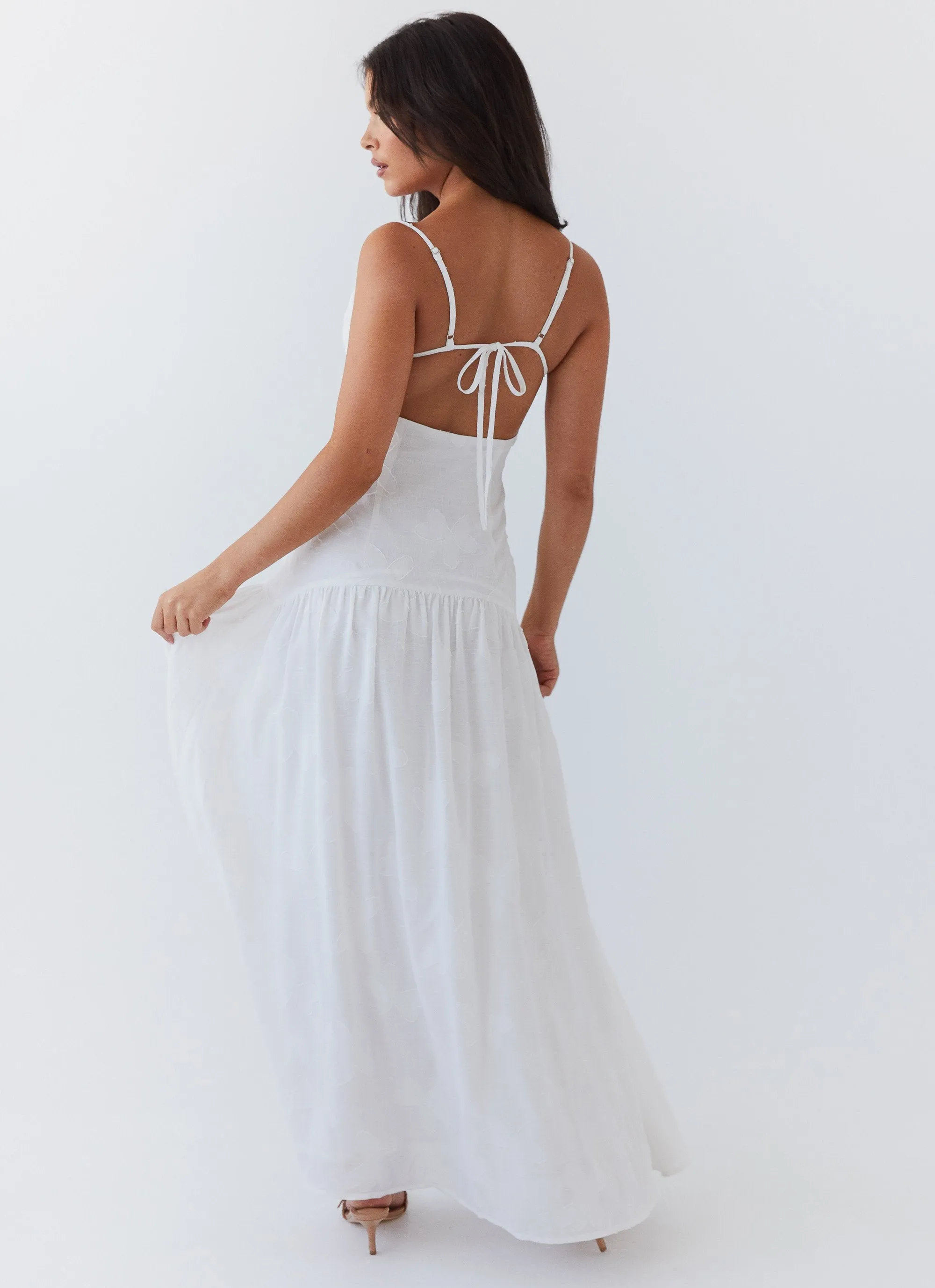 Myra Maxi Dress - White sold by Peppermayo product image thumbnail 3