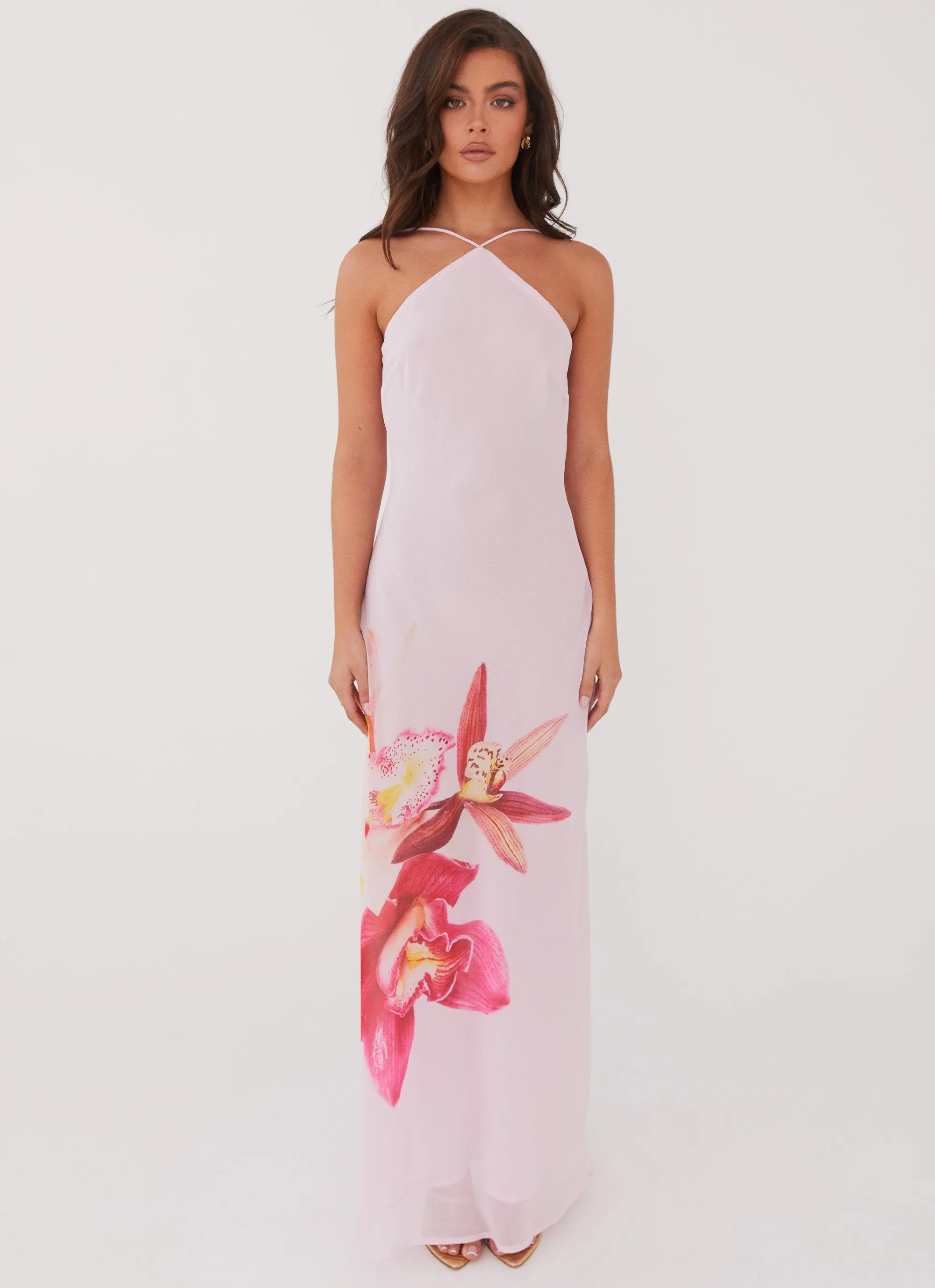 Blossom Hearts Maxi Dress - Pink Peony sold by Peppermayo product image thumbnail 2