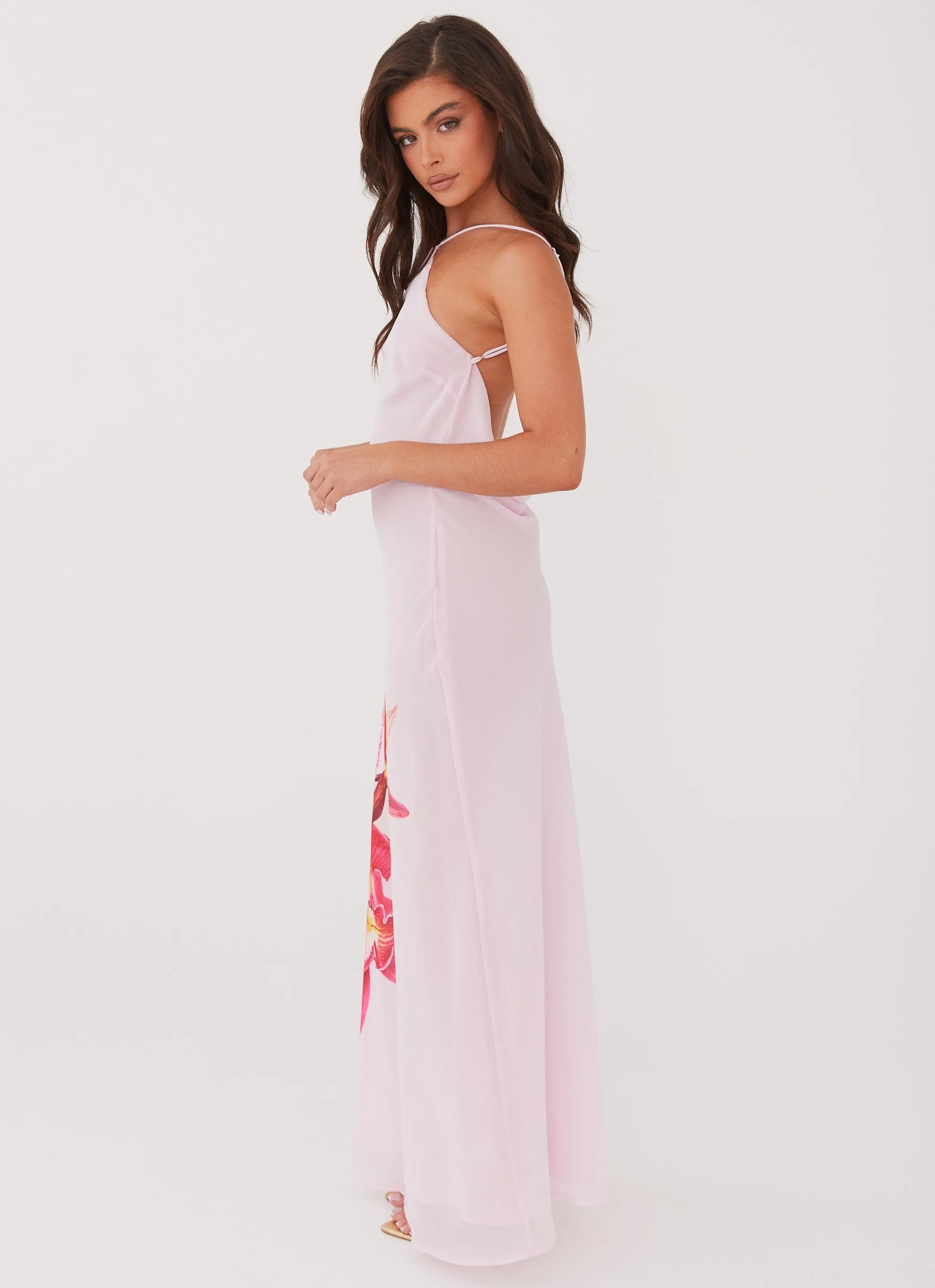 Blossom Hearts Maxi Dress - Pink Peony sold by Peppermayo product image thumbnail 4
