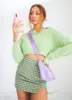 Peppin Skirt - Green Check sold by Peppermayo