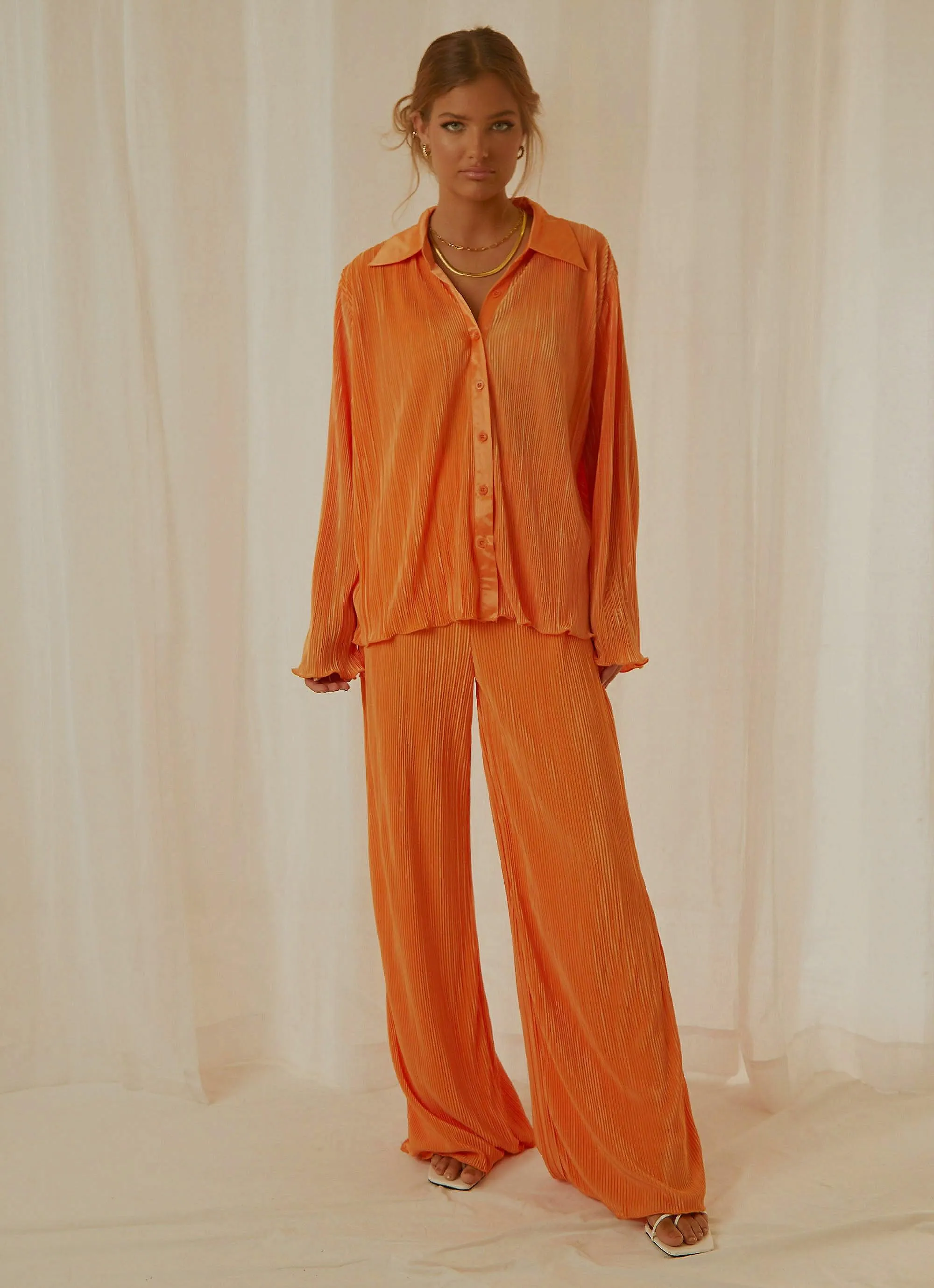 90s Muse Pants - Tangerine sold by Peppermayo product image thumbnail 3