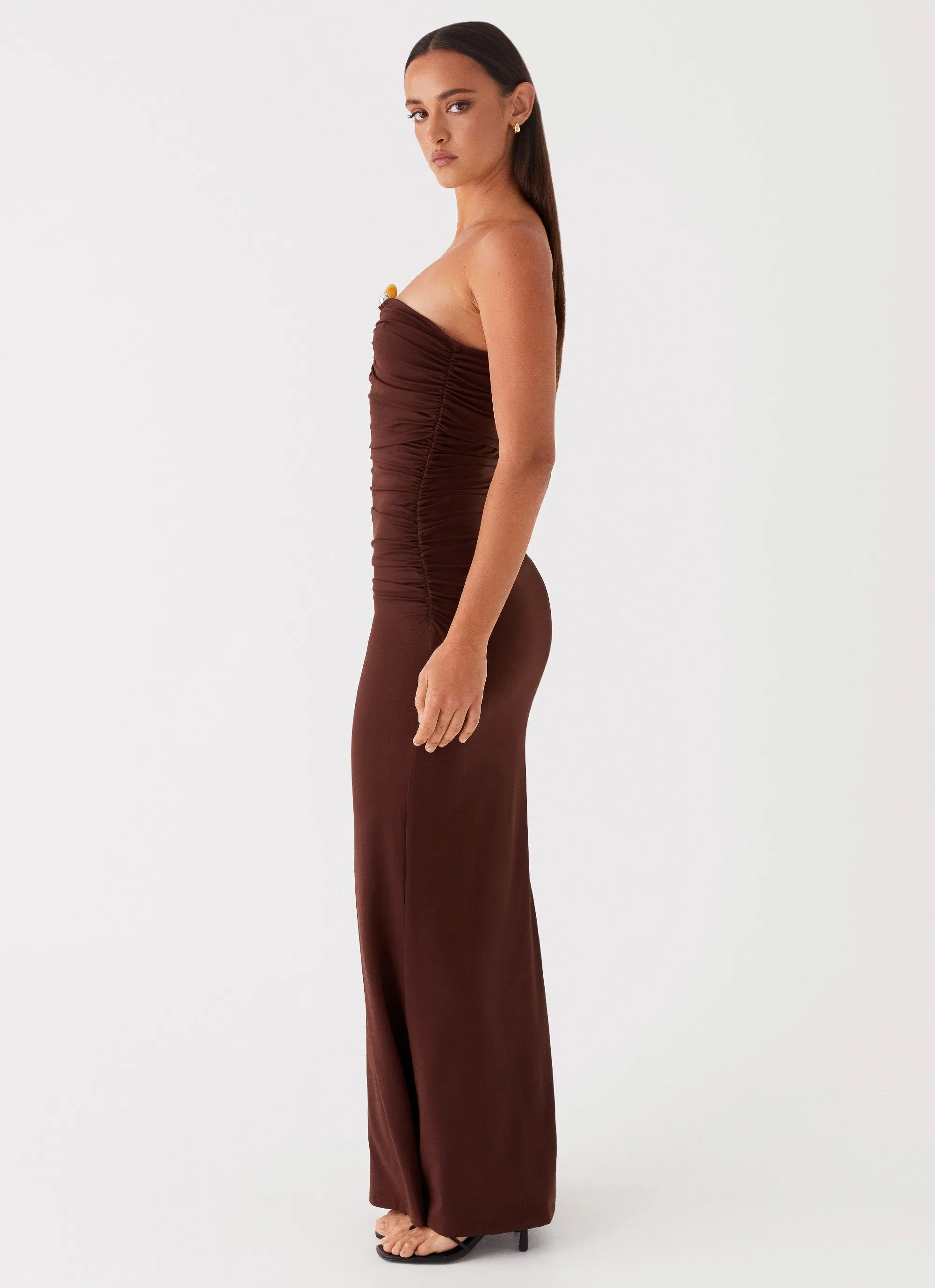 Rudy Maxi Dress - Brown sold by Peppermayo product image thumbnail 3