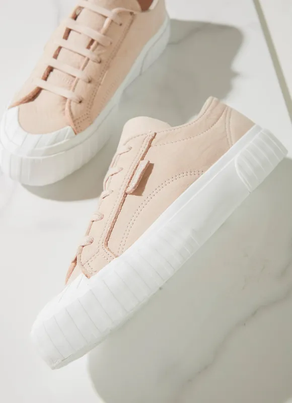 2630 Stripe Buttersoft Sneaker - Pink Peach Blush sold by Peppermayo