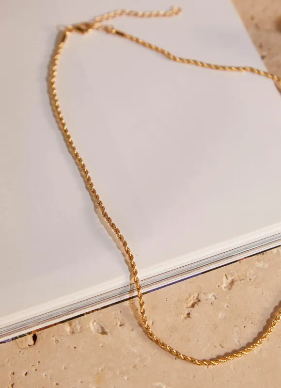 Sweet Memories Necklace - Gold sold by Peppermayo