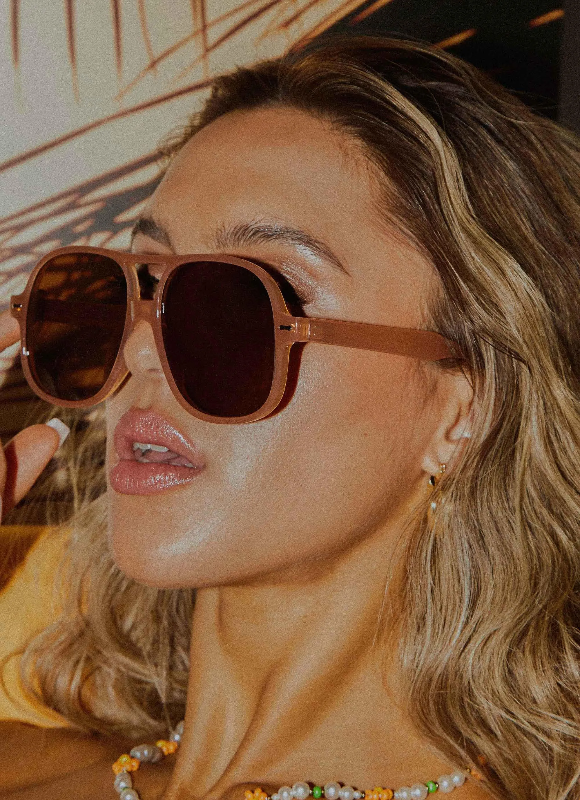 Lindsay Sunglasses - Orange sold by Peppermayo product image thumbnail 2