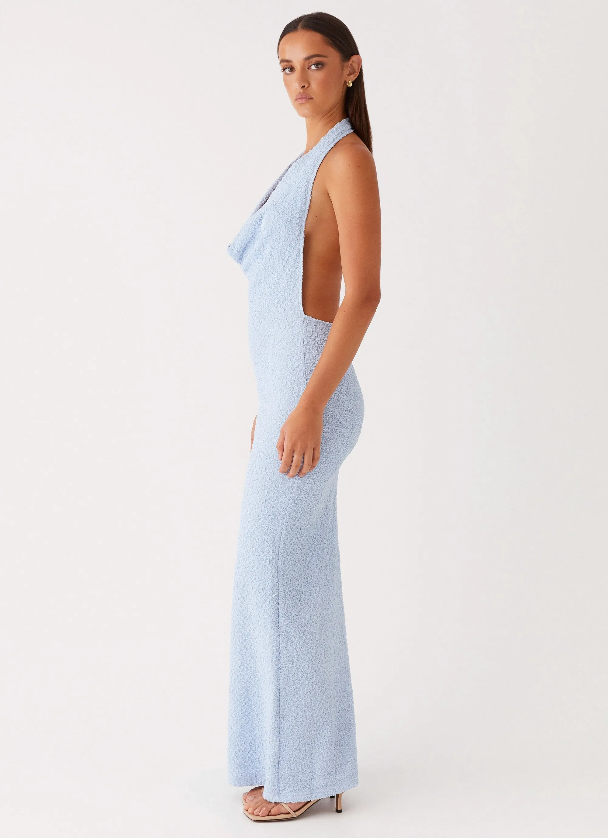 Anella Maxi Dress - Blue sold by Peppermayo product image thumbnail 4