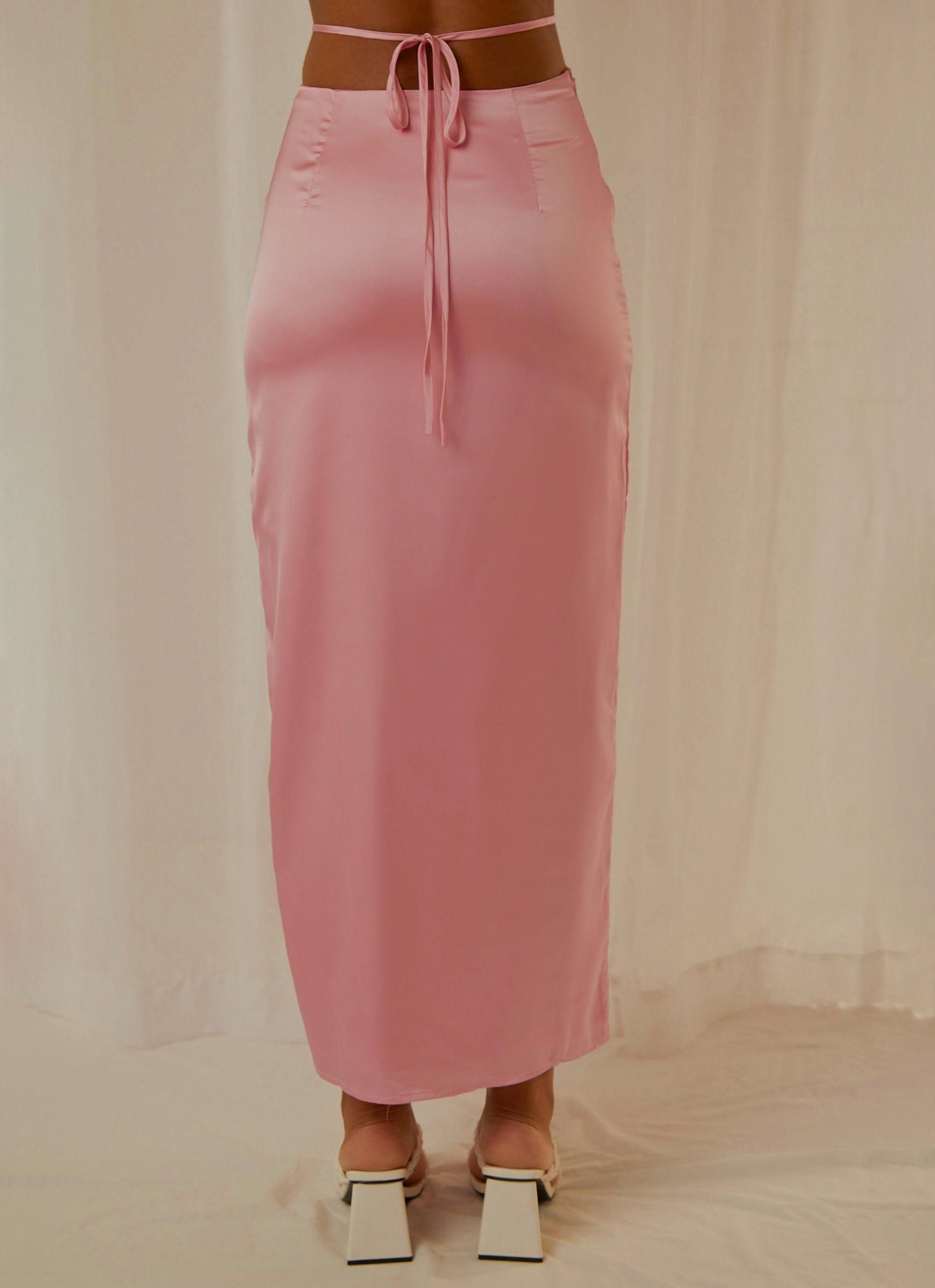 From Florence Maxi Skirt - Baby Pink sold by Peppermayo product image thumbnail 5