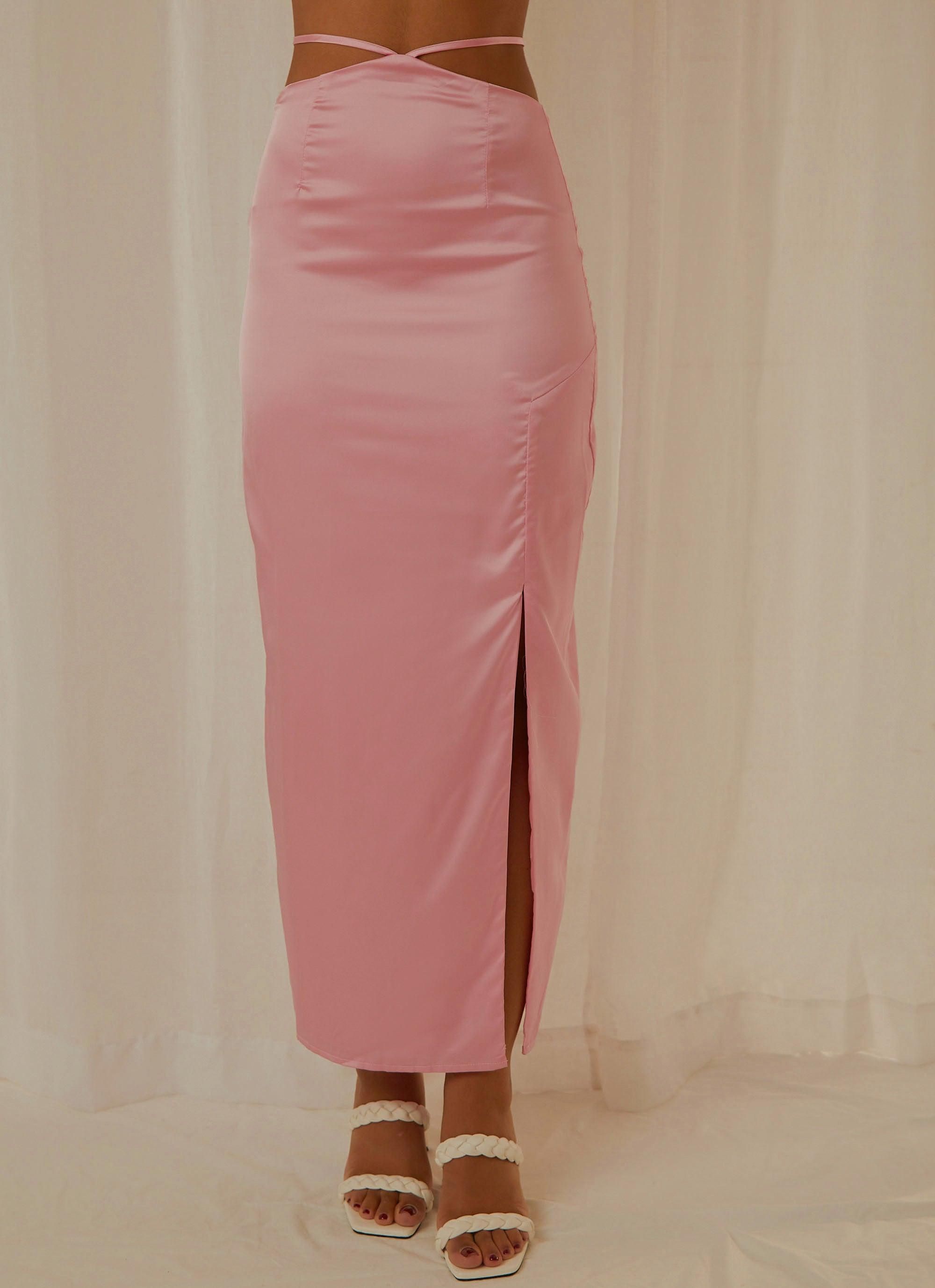 From Florence Maxi Skirt - Baby Pink sold by Peppermayo product image thumbnail 3