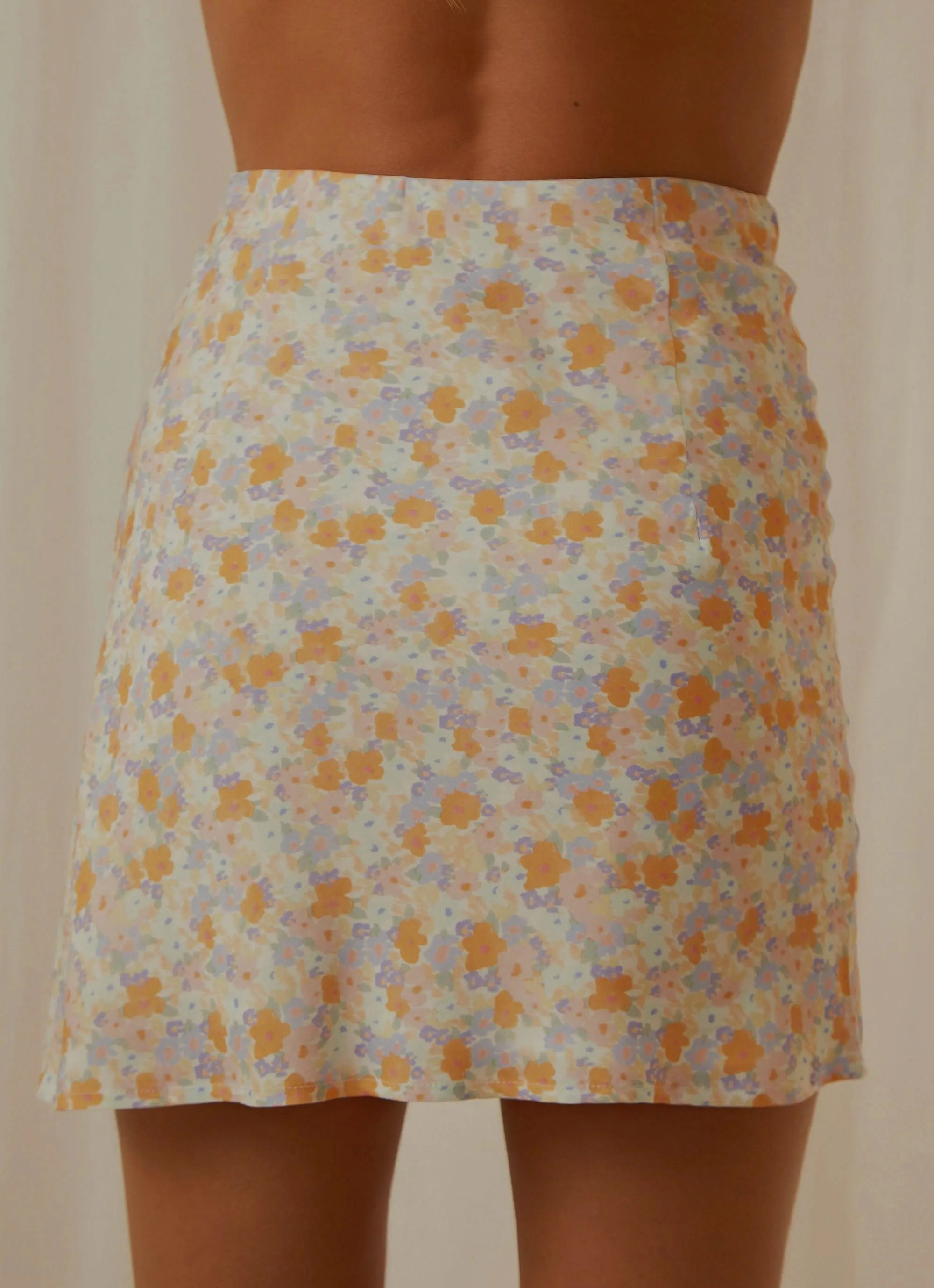Pasadena Skirt - Peach Floral sold by Peppermayo product image thumbnail 5