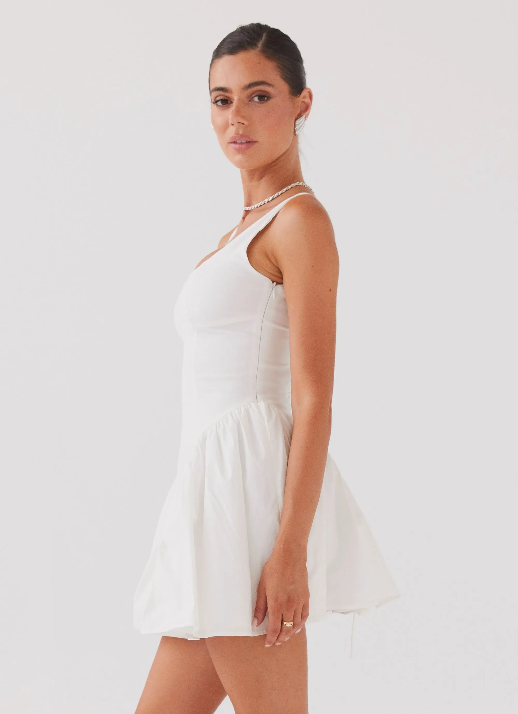 Sassy Soiree Corset Mini Dress - White sold by Peppermayo product image thumbnail 5