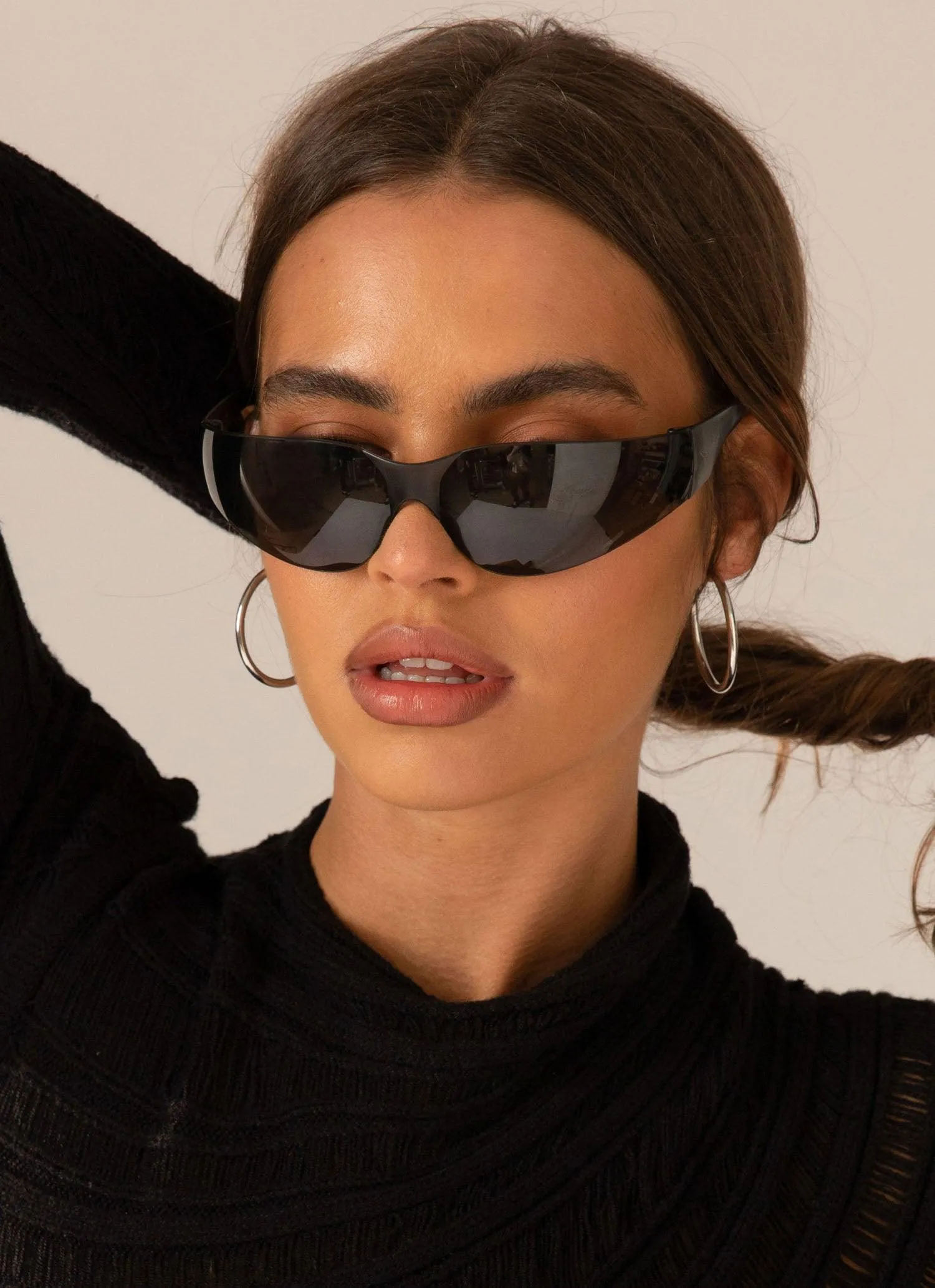 Misfit Sunglasses - Blackout sold by Peppermayo product image thumbnail 2