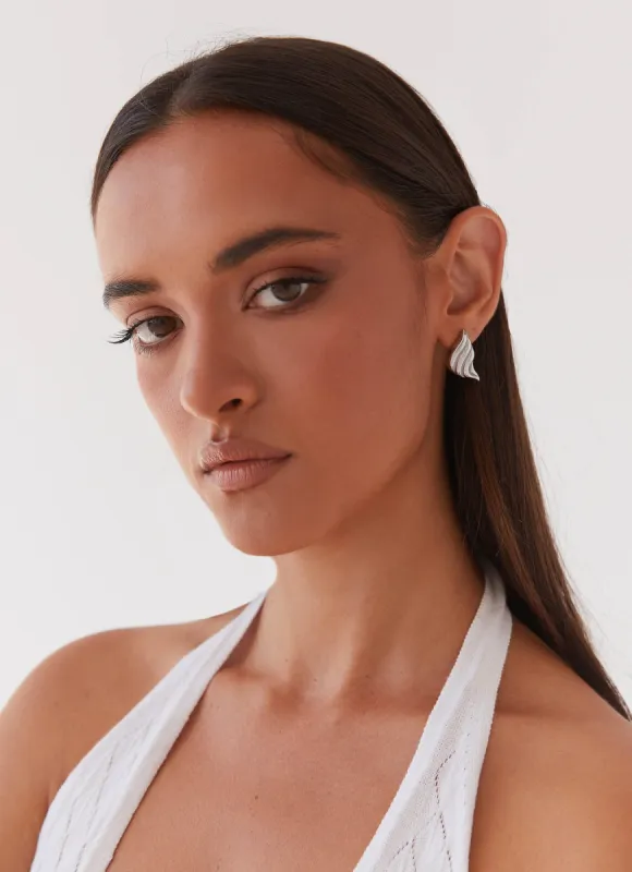 Cloud Nine Earrings - Silver made by Peppermayo