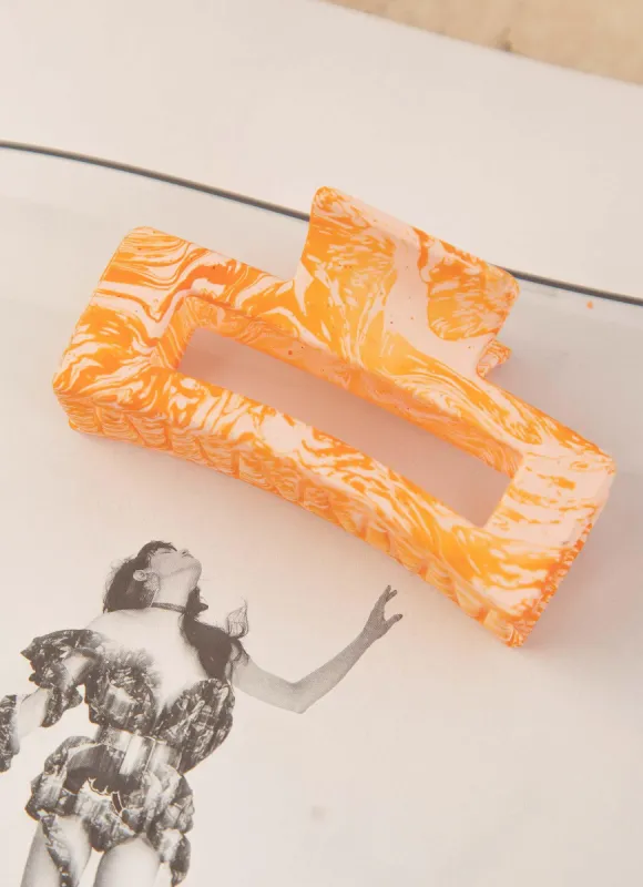 A Sure Thing Hair Clip - Orange sold by Peppermayo