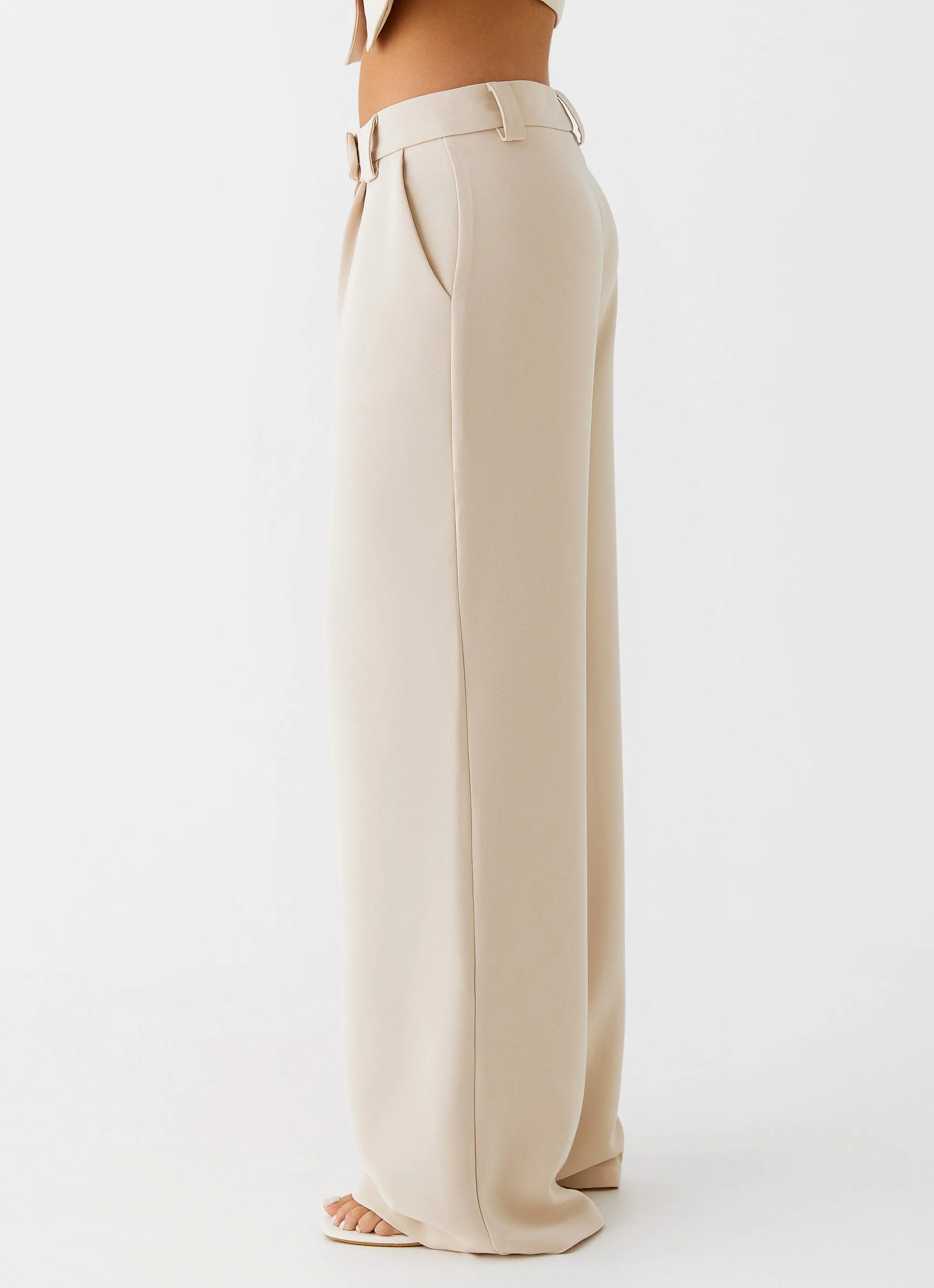 Midnight City Suit Pants - Beige sold by Peppermayo product image thumbnail 3