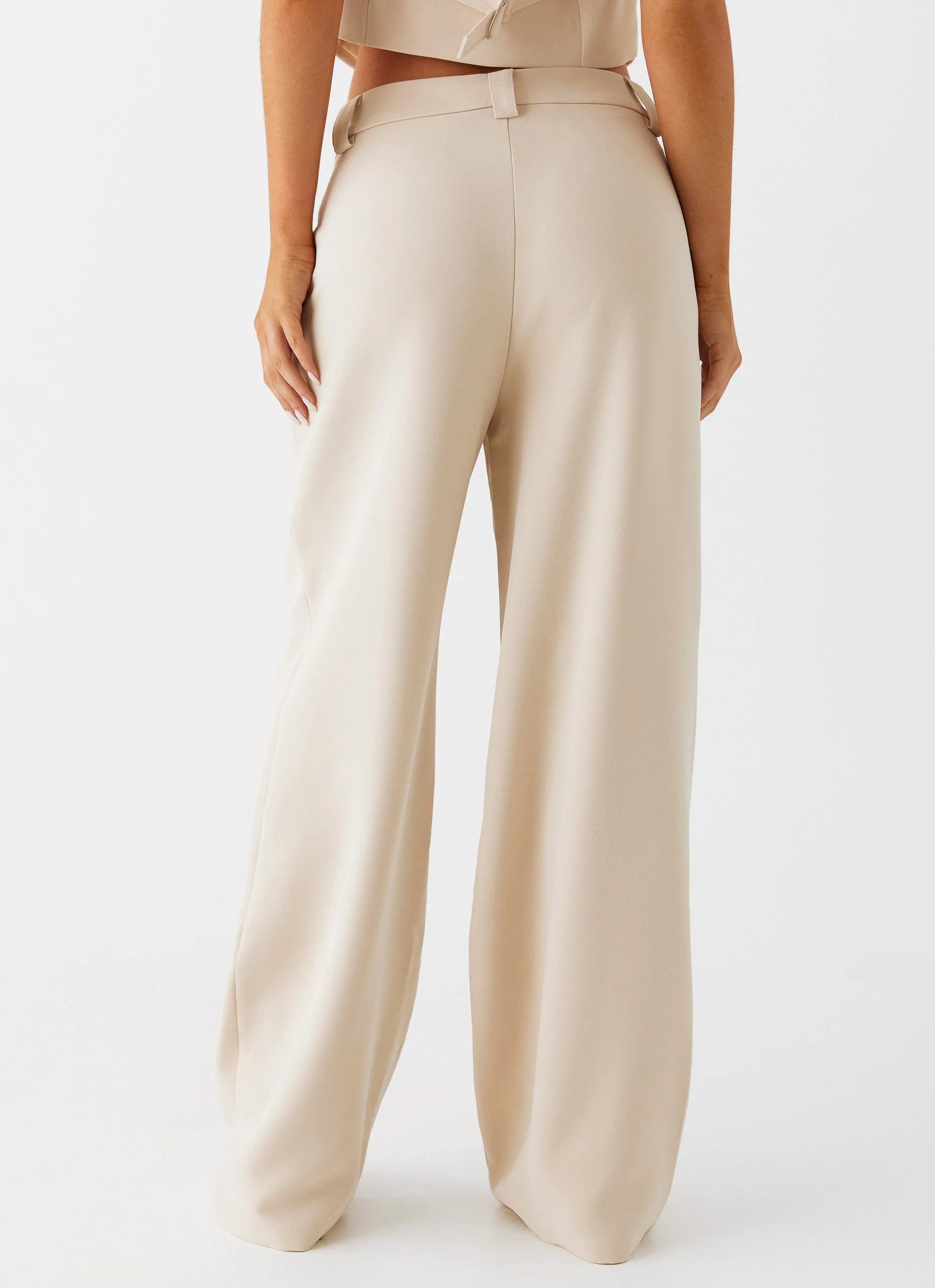 Midnight City Suit Pants - Beige sold by Peppermayo product image thumbnail 4