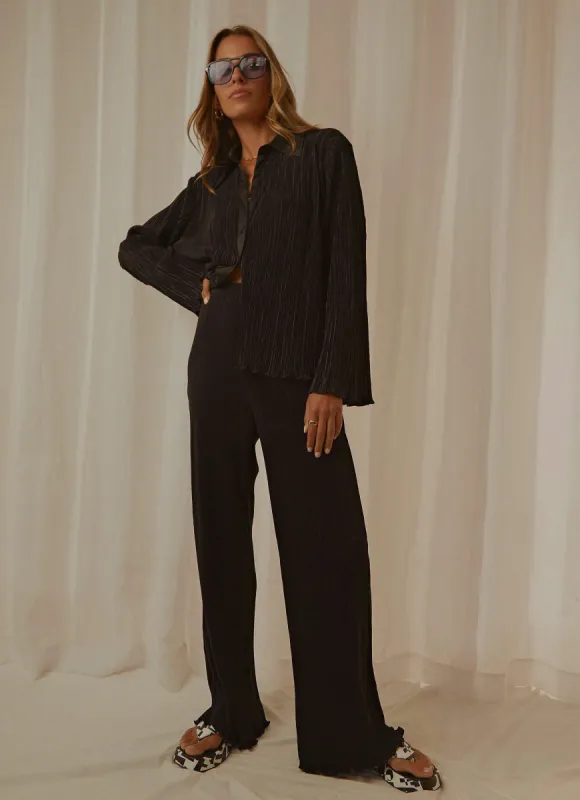 90s Muse Pants - Black sold by Peppermayo