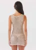 Starlit Soiree Sequin Mini Dress - Champagne sold by Peppermayo