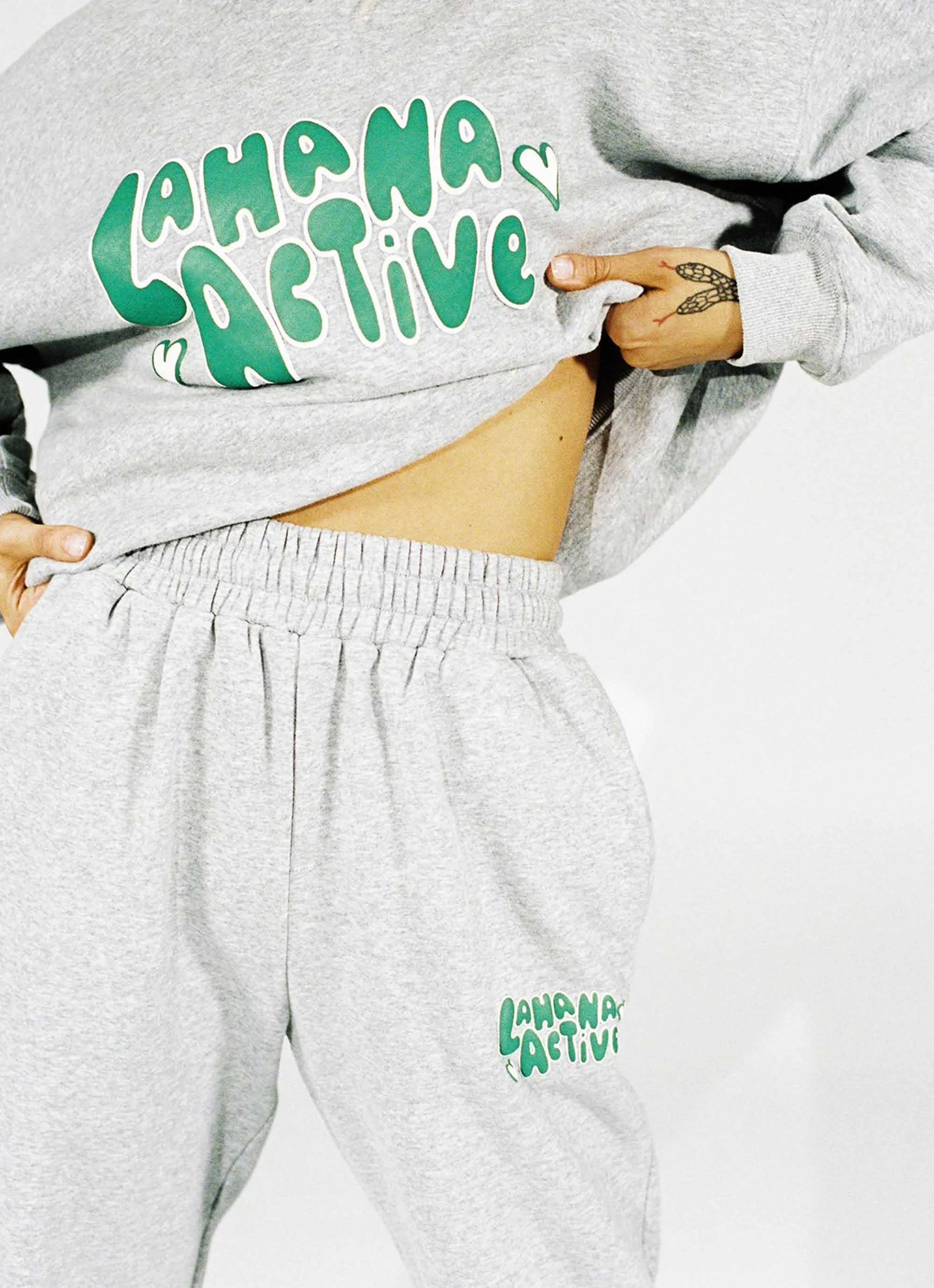 Bronx Trackpant - Grey sold by Peppermayo product image thumbnail 3