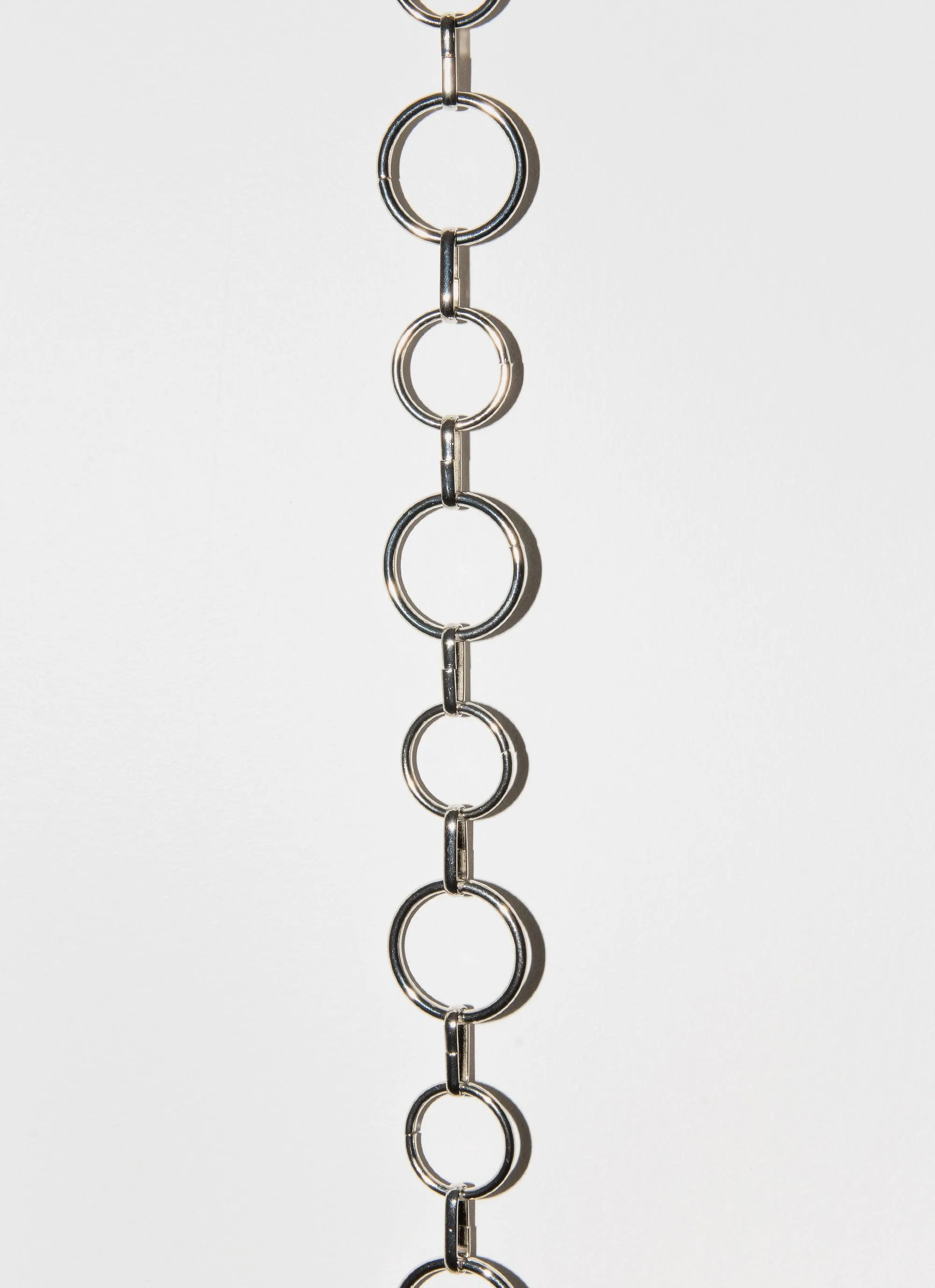 Maya Circle Chain Belt - Silver sold by Peppermayo product image thumbnail 2