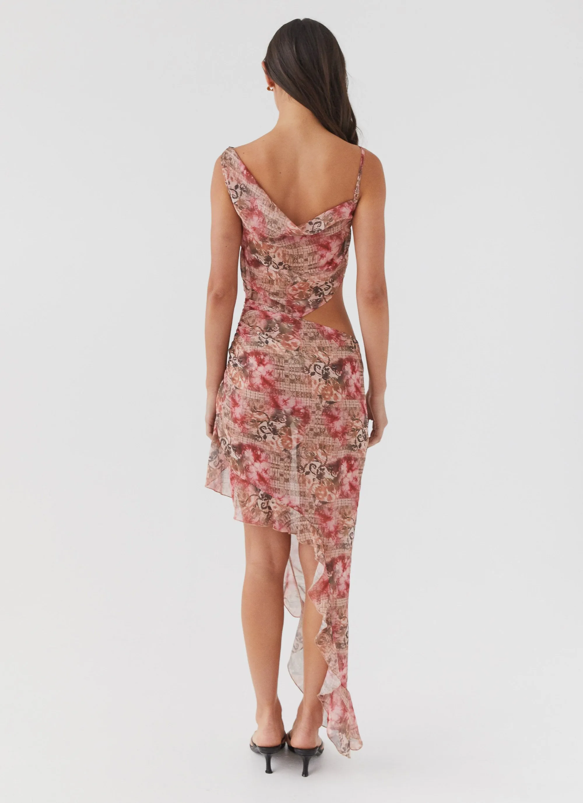 Law Of Attraction Midi Dress - Palais Floral sold by Peppermayo product image thumbnail 3