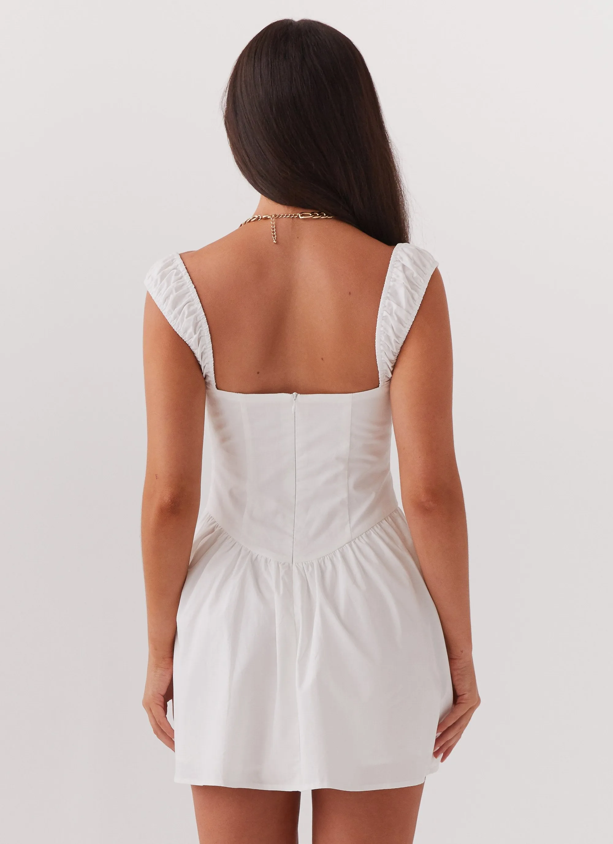 Rebel Heart Corset Dress - White sold by Peppermayo product image thumbnail 4