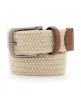 Woven Stretch Leather-Trim Belt sold by Perry Ellis