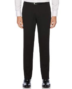 2 Piece Very Slim Fit Solid Black Suit sold by Perry Ellis