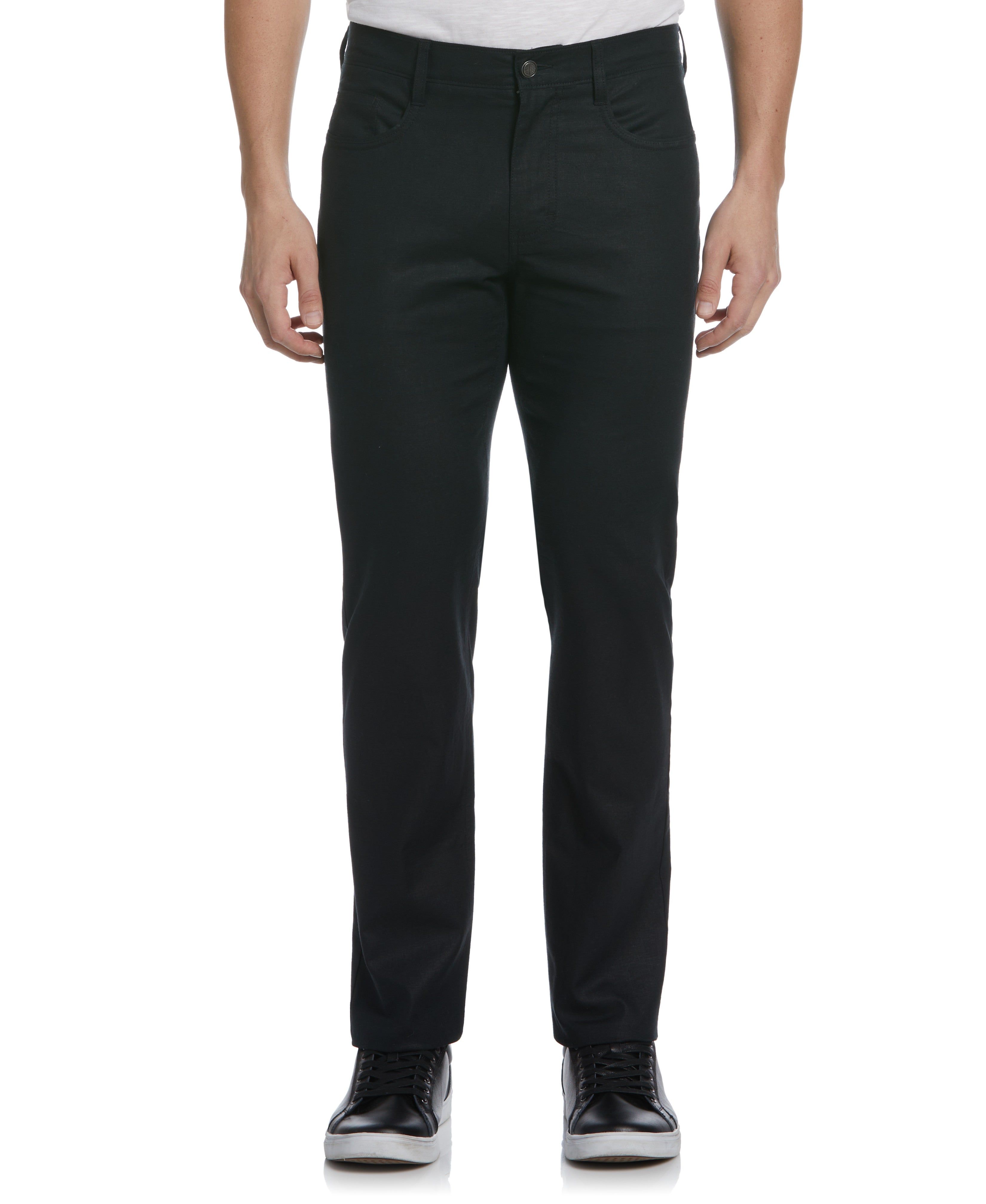 Cubavera™ Linen-Blend 5-Pocket Pants sold by Perry Ellis