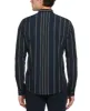 Slim Fit Total Stretch Striped Banded Collar Shirt sold by Perry Ellis