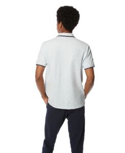 Tipped Collar Solid Polo sold by Perry Ellis